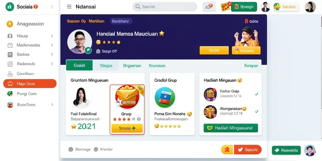 Bonus harian yang menguntungkan pengguna.