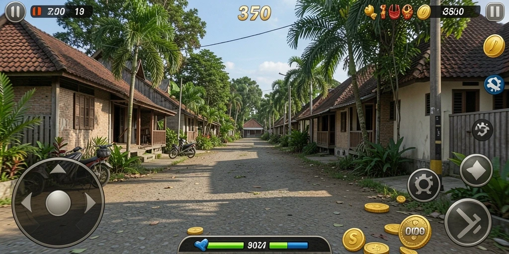 Fitur kustomisasi karakter yang mendetail dan unik.